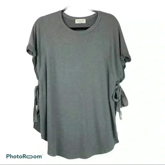 Lavender Field Poncho Top - Picture 1 of 3